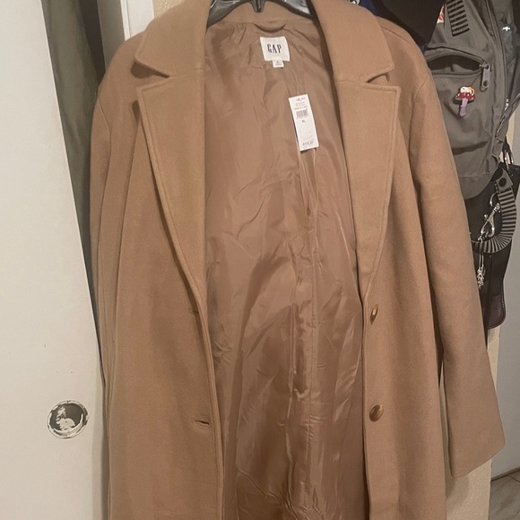 GAP Factory Camel Blazer with Gold Buttons - Picture 9 of 9